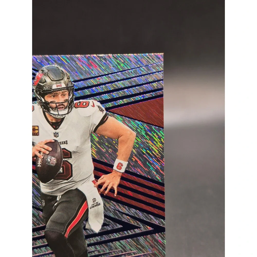 2025 Panini Revolution Baker Mayfield #87 Purple Storm /549 Buccaneers
